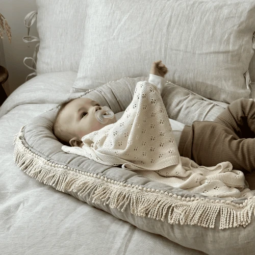 Boho Twist Baby Nest Natural