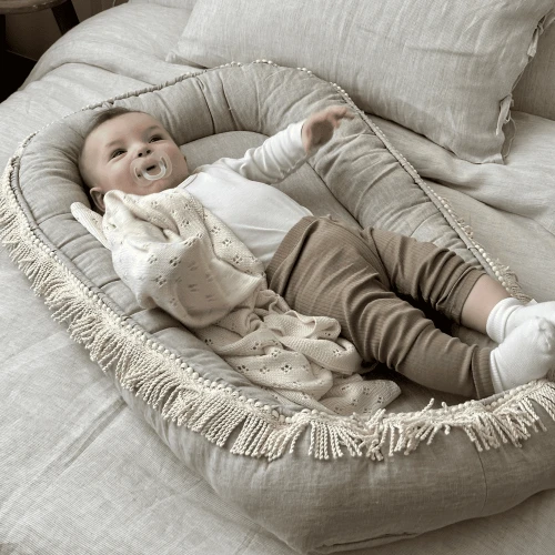 Boho Twist Baby Nest Natural