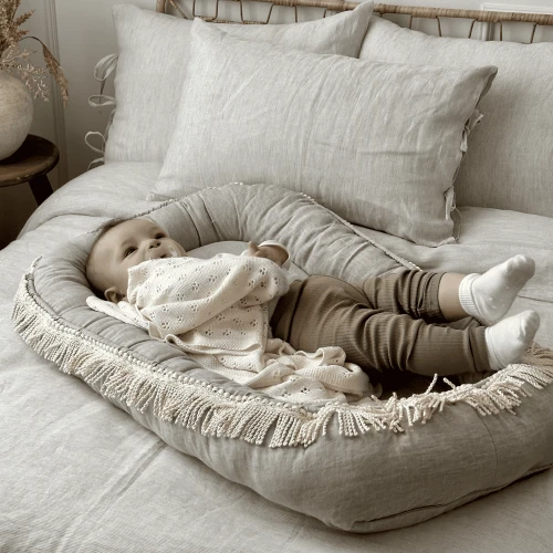 Boho Twist Baby Nest Natural
