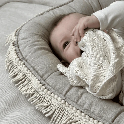 Boho Twist Baby Nest Natural
