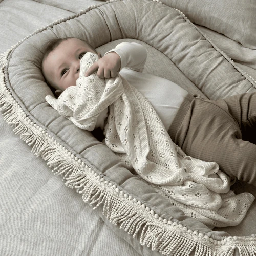 Boho Twist Baby Nest Natural