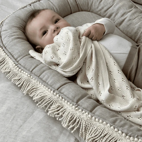 Boho Twist Baby Nest Natural