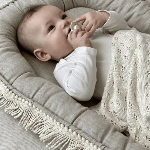 Boho Twist Baby Nest Natural