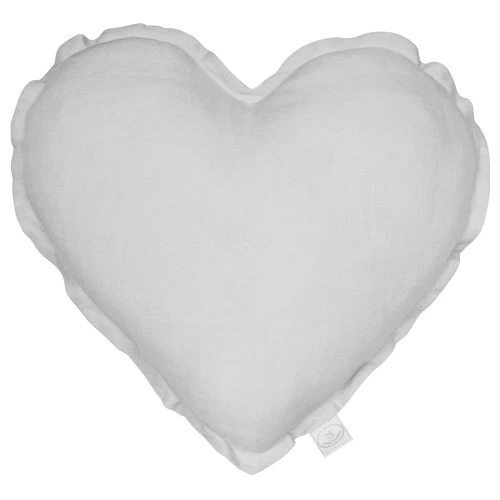 Heart pillow PN Light grey