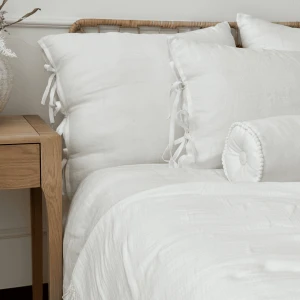 Linen Adult bed linen White 140x200 cm