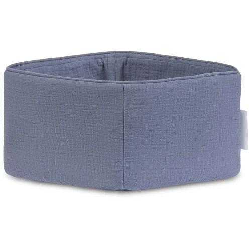 Koszyczek pielęgnacyjny muślinowy Denim