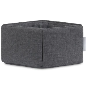 Muslin Care Basket Graphite melange