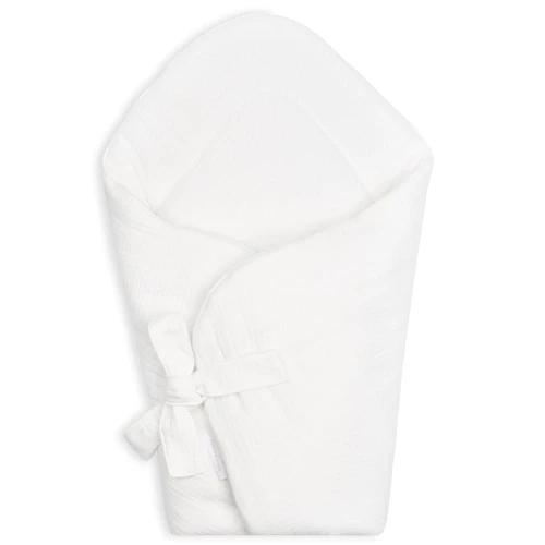 Rożek muślinowy Biały