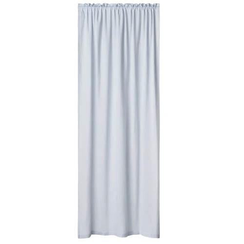 Zasłona muślinowa z bawełny organicznej Błękitna