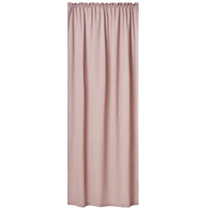 Zasłona muślinowa z bawełny organicznej Brudny róż