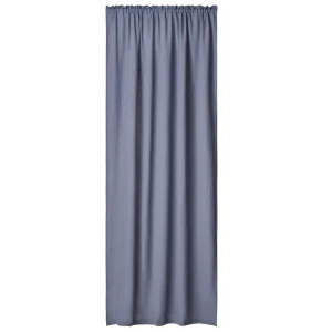 Organic cotton muslin curtain  Denim