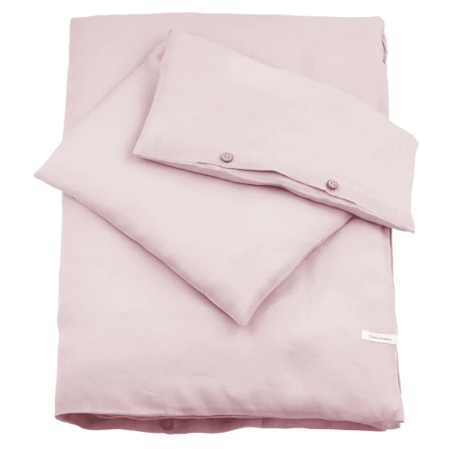 Lniana pościel Junior bez wypełnienia Bubblegum