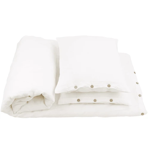 Linen Adult bed linen Cream 140x200 cm 
