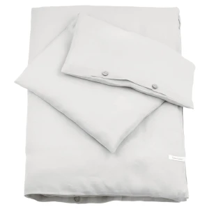 Lniana pościel Junior bez wypełnienia Jasno szara