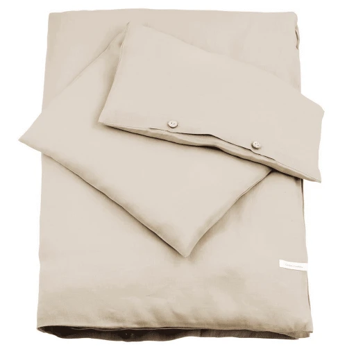 Linen Junior bed linen set without filling Natural