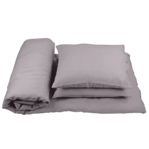 Lniana pościel 140x200 dla dorosłych bez wypełnienia Shark