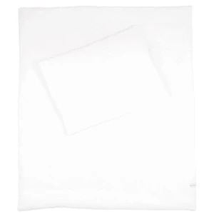 Lniana pościel noworodkowa z wypełnieniem Biała