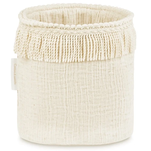 Koszyczek pielęgnacyjny Boho Twist Waniliowy