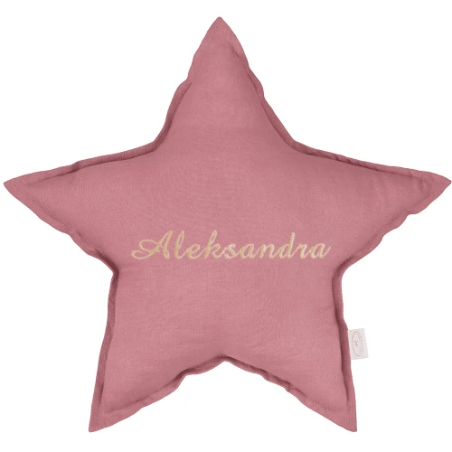 Linen Star pillow PN Blush - II quality