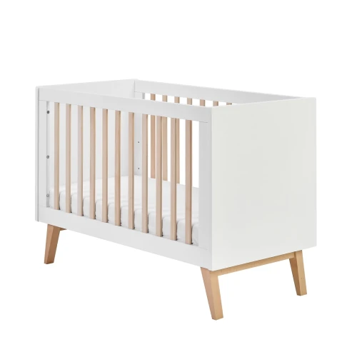 Swing - łóżeczko 120x60 cm biały