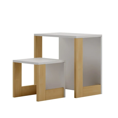 Cube - stoliki pomocniki (stolik + krzesło)