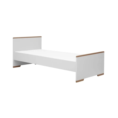 Snap - łóżko 200x90 cm biały