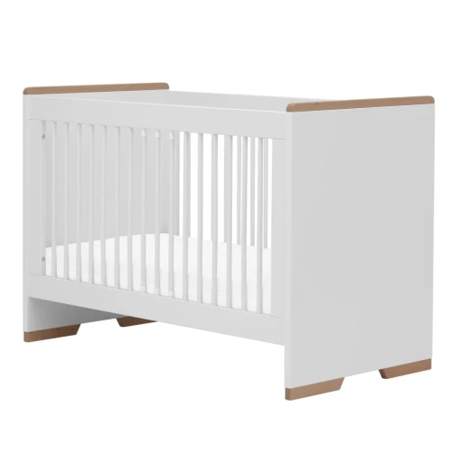 Snap - łóżeczko 120x60 cm biały