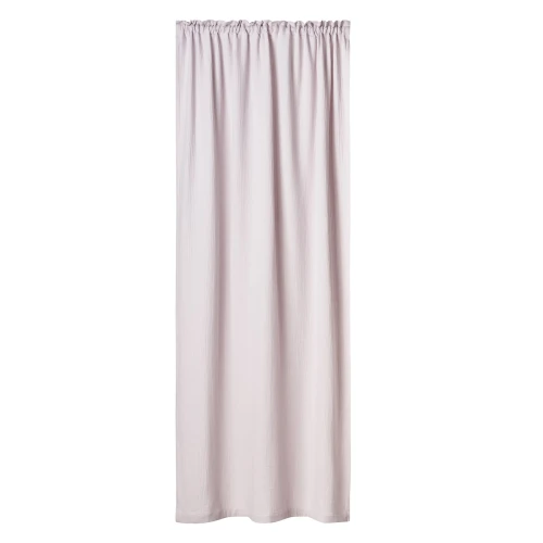 Zasłona muślinowa z bawełny organicznej Lila