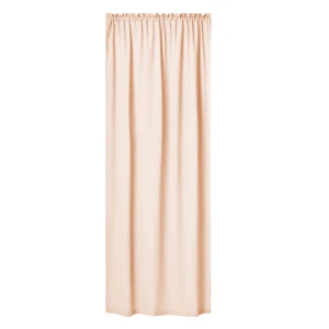 Organic cotton muslin curtain  Apricot