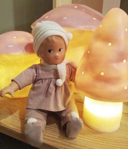 LAMP SMALL MUSHROOM VINTAGE PINK| Egmont Toys® 
