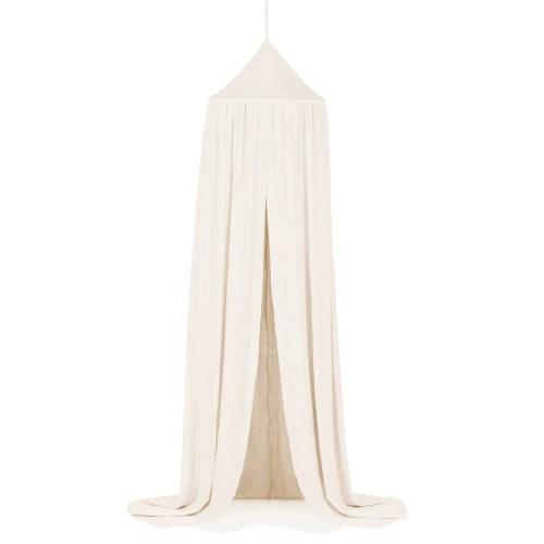 Baldachim Lniany Premium Waniliowy 