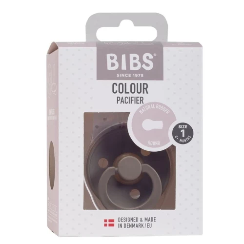 BIBS COLOUR DARK OAK S Hevea Rubber Soothing Pacifier