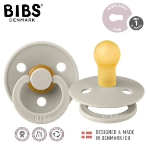 BIBS COLOUR SAND S Hevea Rubber Soothing Pacifier 