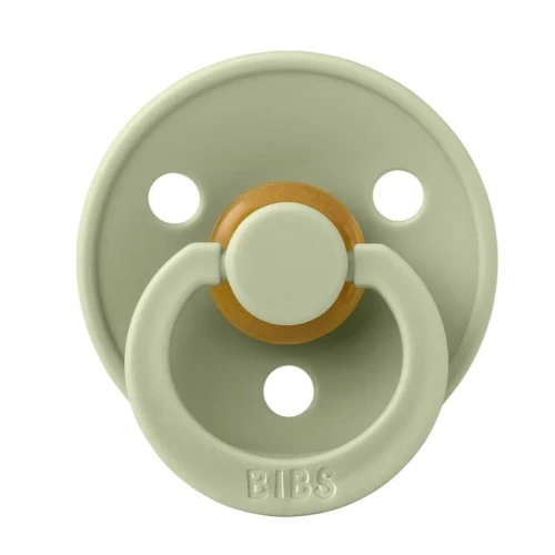 BIBS COLOUR SYMMETRICAL SAGE S Pacifier Symmetrical Hevea 