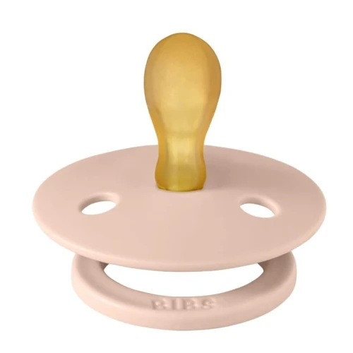 BIBS COLOUR SYMMETRICAL BLUSH Pacifier Symmetrical Hevea