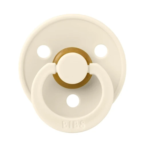 BIBS COLOUR ANATOMICAL IVORY S Anatomical pacifier Hevea