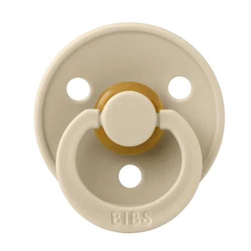 BIBS COLOUR ANATOMICAL VANILLA S Anatomical pacifier Hevea 