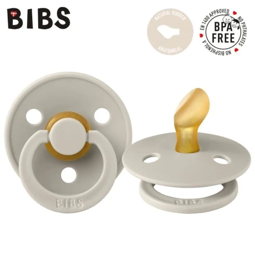BIBS COLOUR ANATOMICAL SAND S Anatomical pacifier Hevea  