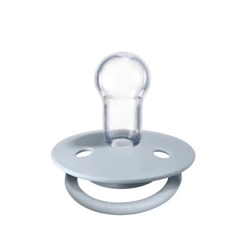 BIBS DE LUX BABY BLUE Silicone pacifier ONE SIZE