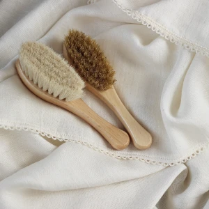Children's cradle cap brush made of bristles