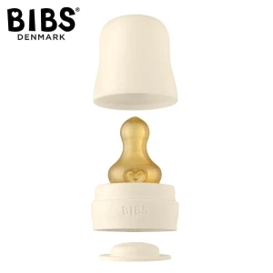 BIBS BOTTLE KIT IVORY set for anti-colic bottles