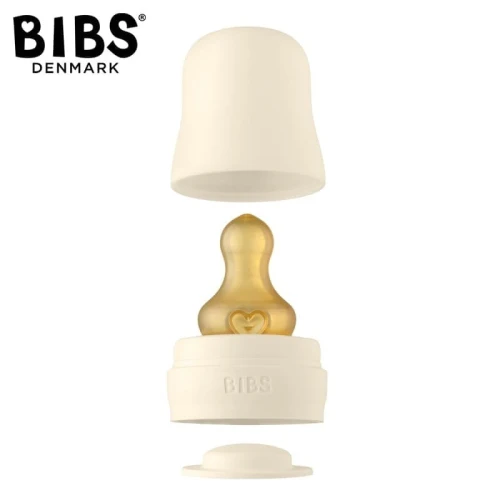 BIBS BOTTLE KIT IVORY set for anti-colic bottles
