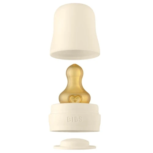 BIBS BOTTLE KIT IVORY zestaw do butelek antykolkowych