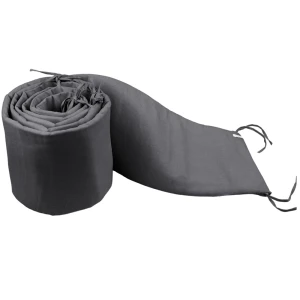 Ochraniacz 30x420 do łóżeczka PN Grafit