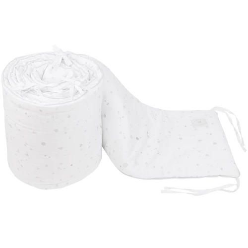 Ochraniacz 30x420 do łóżeczka Splash Szary