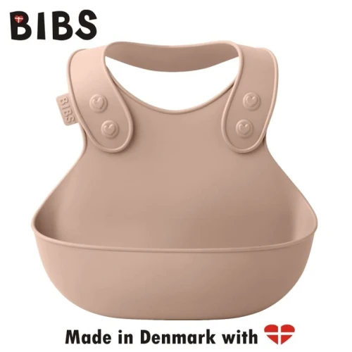 BIBS PREMIUM BIB BLUSH silicone bib