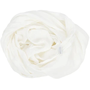 Chusta PN dla dorosłych lniana Biały