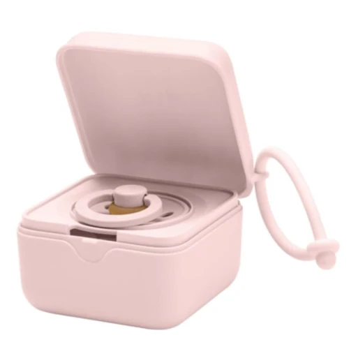 BIBS PACIFIER BOX BLOSSOM 2 in 1 pacifier case and pacifier sterilization container