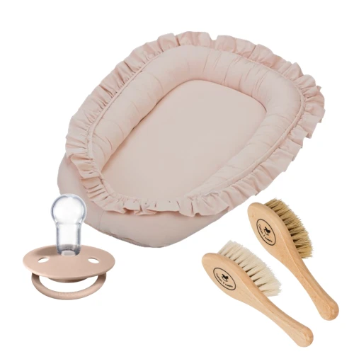 Newborn set Baby nest Powder pink