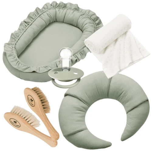 Newborn set Maxi Sage green